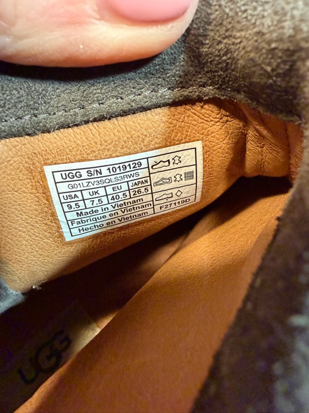 Ugh Reid Ladies boot in Slate Gray-EUC - Picture 7 of 8